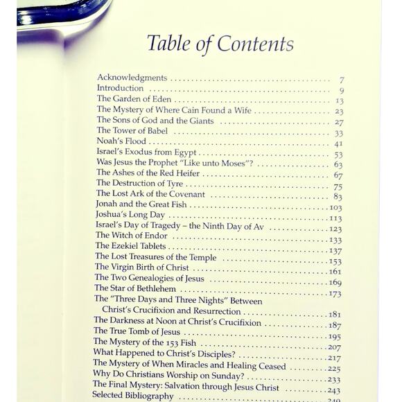 Unveiling Mysteries of the Bible 1st Ed Faith Christian Book Grant R. Jeffrey - Picture 3 of 7